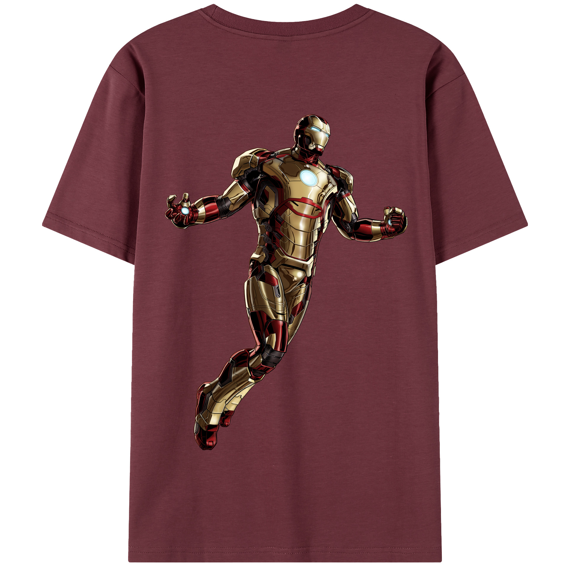 （画像用） アベンジャーズ The Avengers 綿100％半袖Tシャツ（背面プリント）